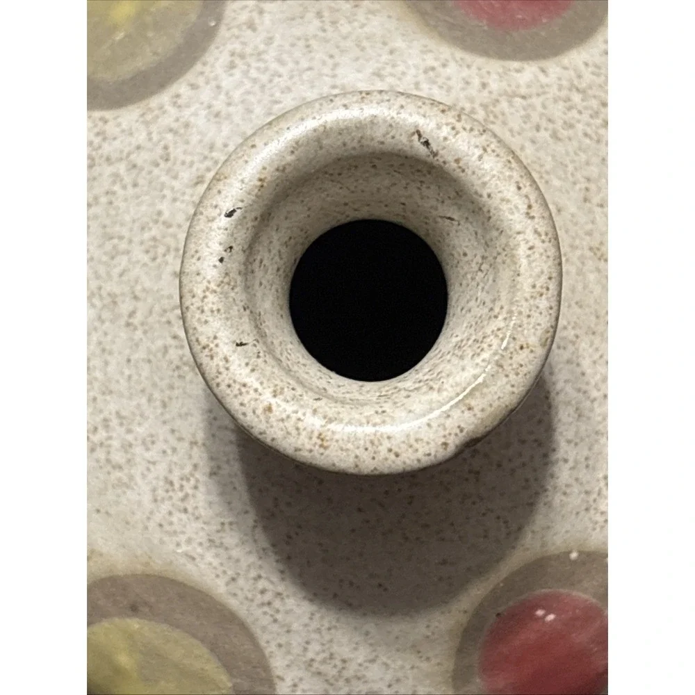 Mimatsu‎ Stoneware IKABANA Handmade Mini Bud Vase Made In Japan Hand Painted
